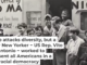 Vito Marcantonio appears in front of his office on First Avenue in New York City in 1948. The New York Public Library Digital Collections